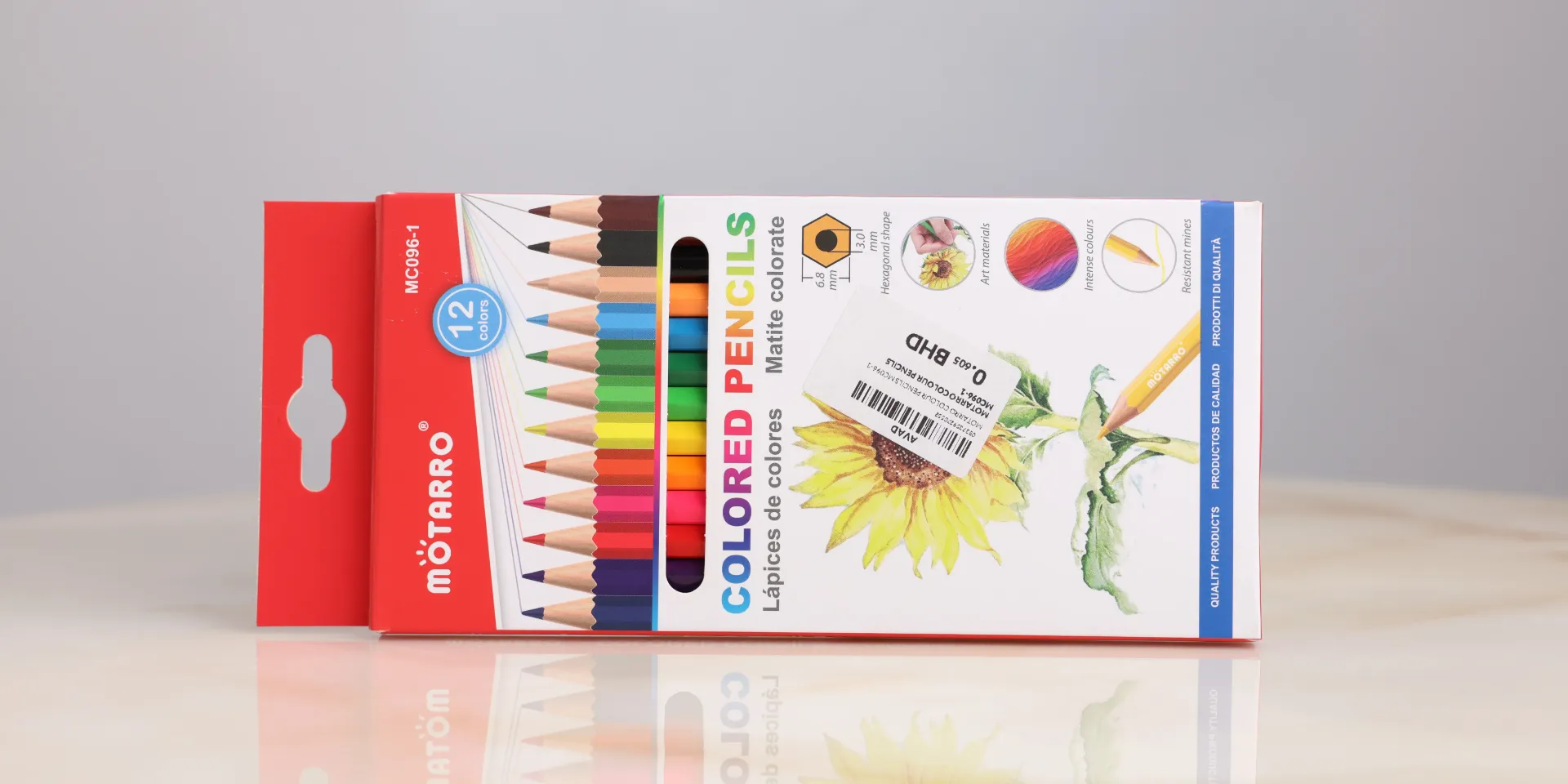 [MOTARRO COLOUR PENCILS MC096-1] COLOUR PENCIL 1