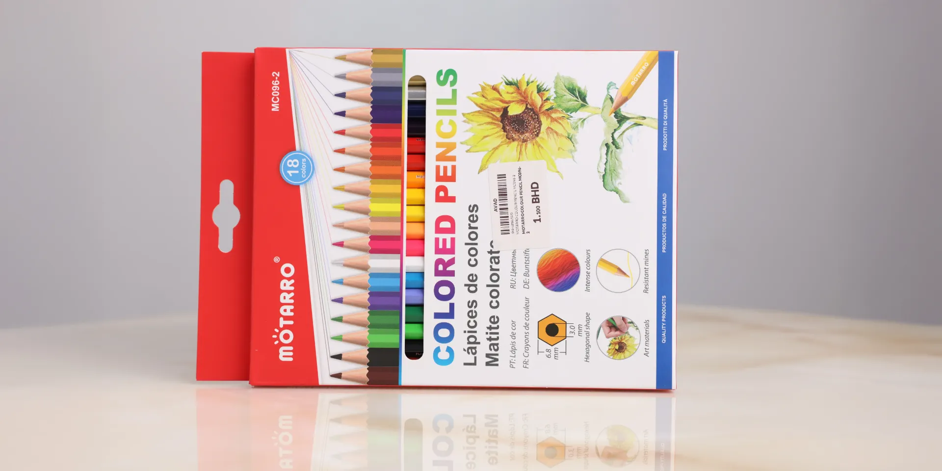[MOTARRO COLOUR PENCIL MC096-2] COLOUR PENCIL 2
