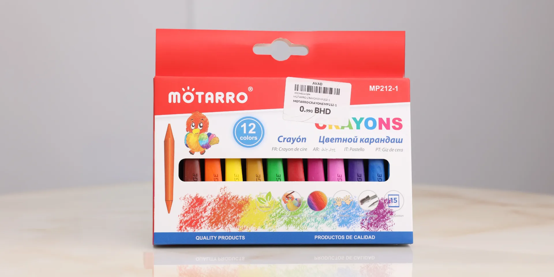 [MOTARRO CRAYONS MP212-1] CRAYONS 1