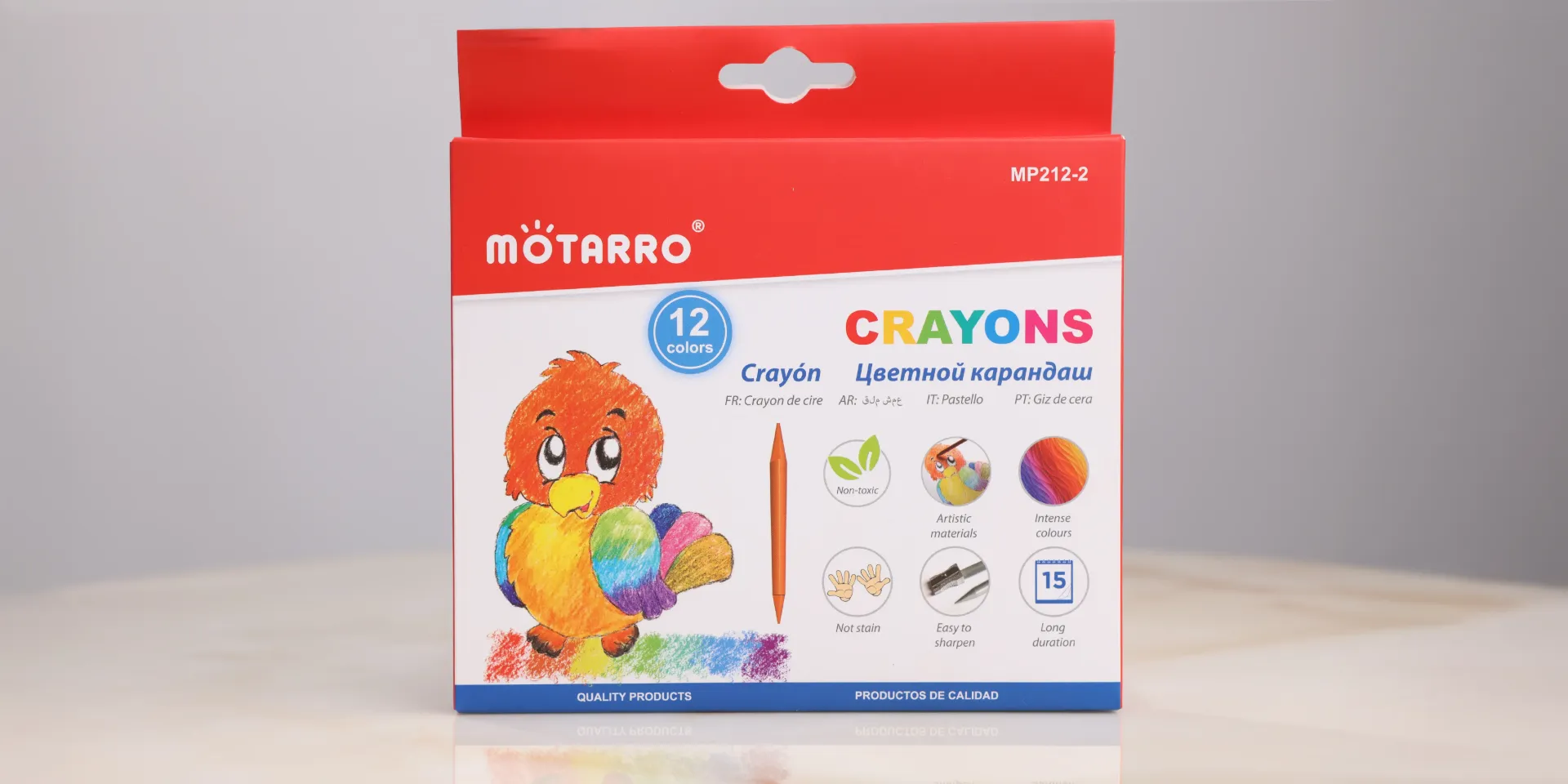 [MOTARRO CRAYONS MP212-2] CRAYONS 2